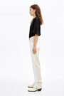 Two-tone straight jeans Two-tone straight jeans