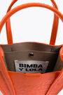 Orange mini tote bag Orange mini tote bag