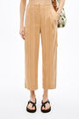 Brown linen trousers Brown linen trousers