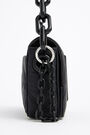 XS black padded nylon crossbody bag XS black padded nylon crossbody bag