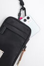 Black nylon phone case Black nylon phone case