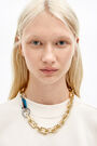 Short golden chain necklace lobster clasp Short golden chain necklace lobster clasp