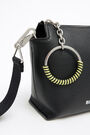 S black leather rectangular crossbody bag S black leather rectangular crossbody bag