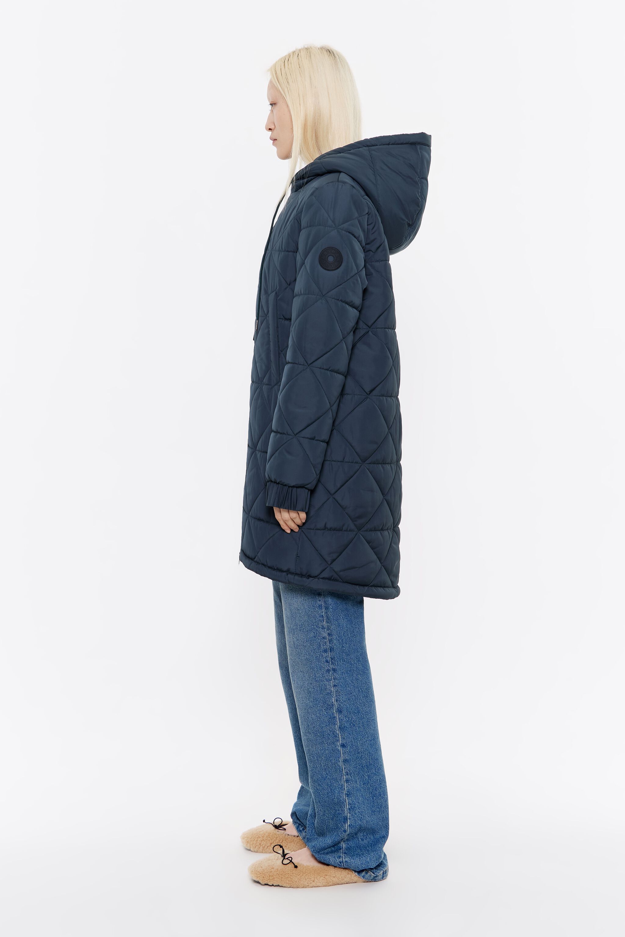 【本日特価】 straight blue Petrol cut coat padded ジャケット・アウター