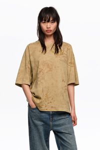 Underwater faded print T-shirt