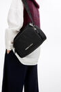 M black nylon crossbody bag M black nylon crossbody bag