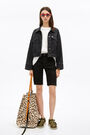 Black boxy denim jacket Black boxy denim jacket
