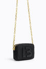 M black padded nylon crossbody bag M black padded nylon crossbody bag