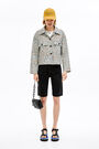 Ivory boxy jacket Ivory boxy jacket