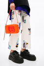 S tangerine leather crossbody bag S tangerine leather crossbody bag
