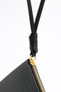 Back leather envelope make-up case Back leather envelope make-up case
