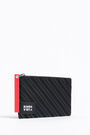 Black plaited make-up case Black plaited make-up case