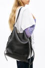 L black leather bucket bag L black leather bucket bag