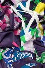 Pink London brutalism scarf Pink London brutalism scarf
