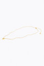 Letter A short golden necklace Letter A short golden necklace