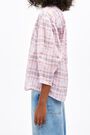 Pink checked shirt Pink checked shirt