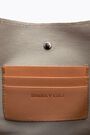 S neon orange leather bucket bag S neon orange leather bucket bag