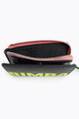 Black leather logo purse Black leather logo purse
