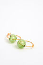 Small aquamarine hoop earrings Small aquamarine hoop earrings