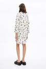 Paper-Lines print shirt dress Paper-Lines print shirt dress