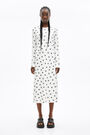 White Logo Dot fitted dress White Logo Dot fitted dress