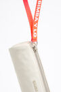 M ivory nylon cylindrical case M ivory nylon cylindrical case