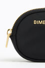 Black nylon oval coin purse Black nylon oval coin purse