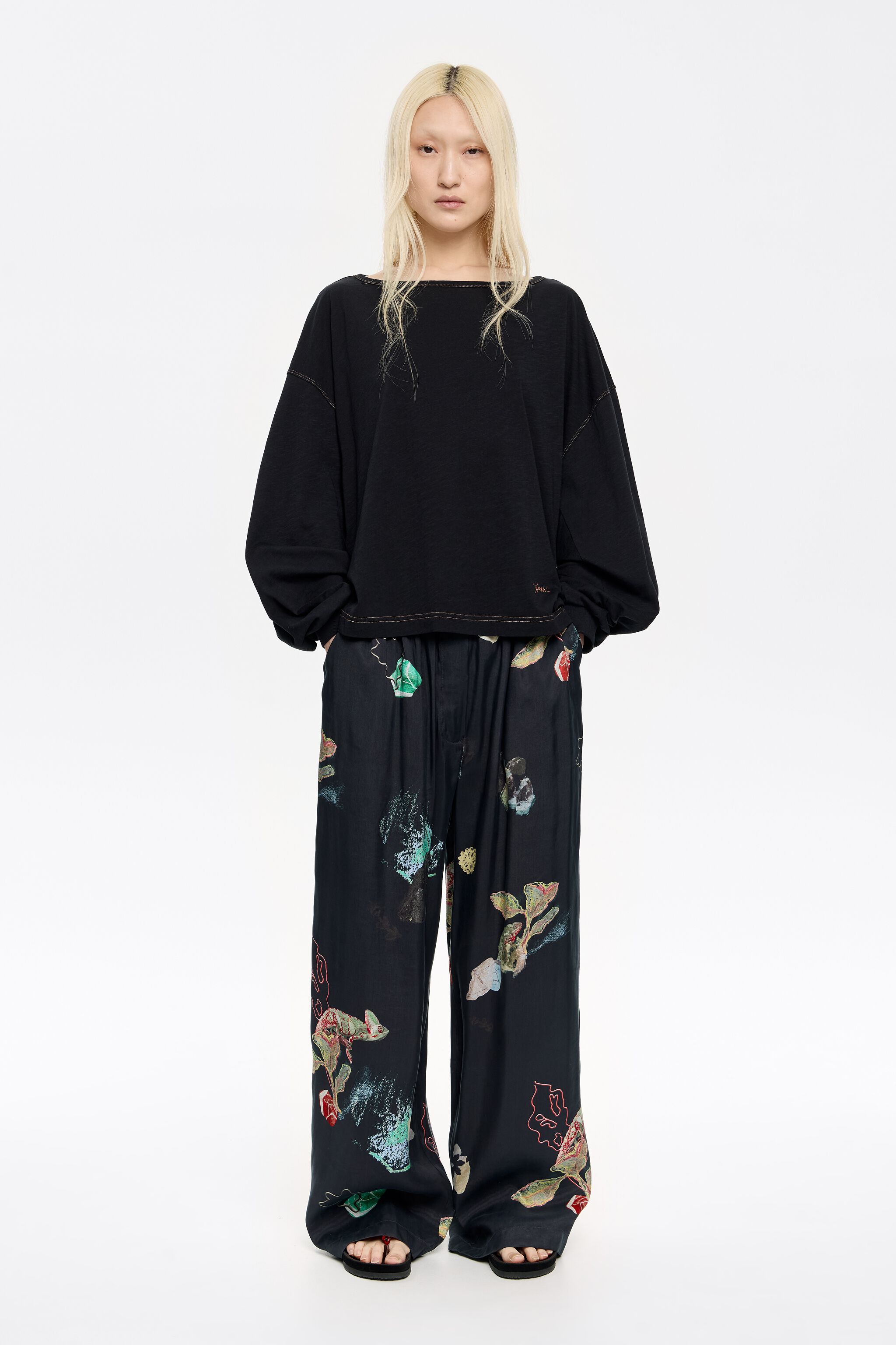 【BIMBA Y LOLA】セミシースルーニッカポッカパンツ BIMBA Y LOLA】セミシースルーニッカポッカパンツ (BIMBA Y LOLA