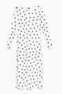 White Logo Dot fitted dress White Logo Dot fitted dress