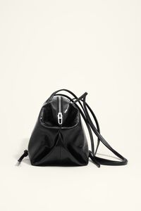 Black leather Lolita bag