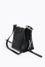 S black leather bucket bag S black leather bucket bag