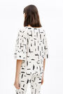 White Paper-Lines blouse White Paper-Lines blouse