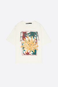 Ivory Sun logo T-shirt