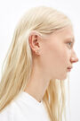 Mini hoop earrings with the letter O Mini hoop earrings with the letter O