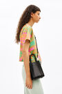Black mini tote bag Black mini tote bag