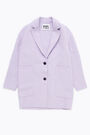 Lilac double-sided tailored coat Lilac double-sided tailored coat