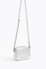 Silver leather minibag Silver leather minibag