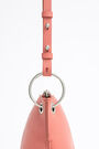 M coral leather trapezium crossbody bag M coral leather trapezium crossbody bag
