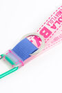 Fuchsia multilogo key ring Fuchsia multilogo key ring