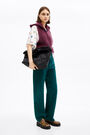 White Multicolor-Orchid top White Multicolor-Orchid top