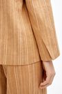 Brown linen blazer Brown linen blazer