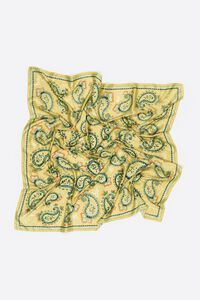 Banana paisley scarf