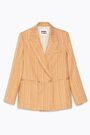 Brown linen blazer Brown linen blazer