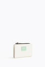 White rectangular coin purse White rectangular coin purse