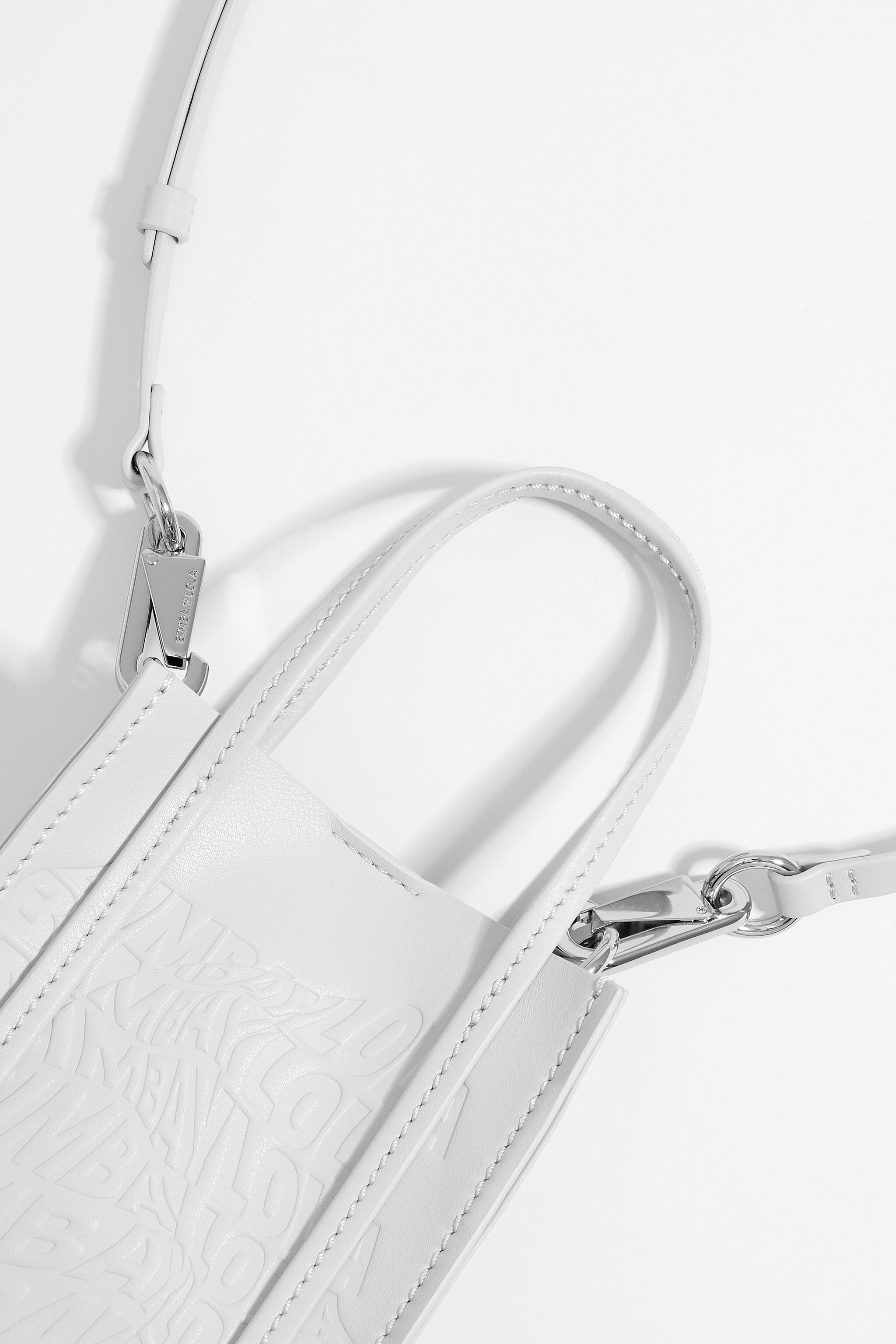 White outlet cross bag