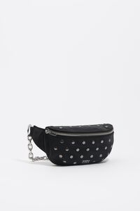Black nylon bumbag