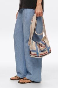 Ecru linen mini bag