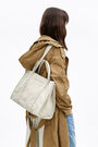 L stone nylon shopper bag L stone nylon shopper bag