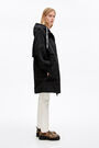 Black technical trench Black technical trench