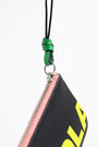 Black leather rectangular coin purse Black leather rectangular coin purse